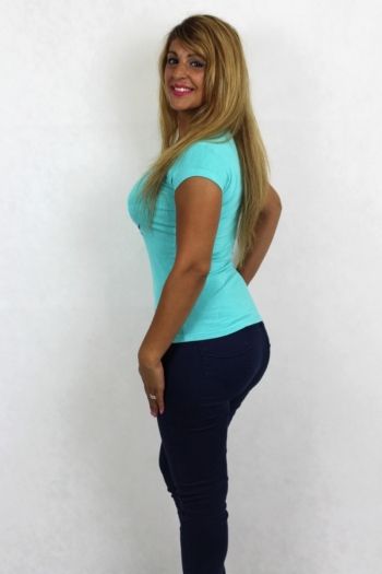 Camiseta Notice Turquesa