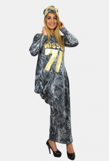 T&uacute;nica con Gorro Niki