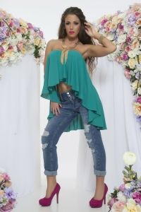 Top Sing Verde Esmeralda