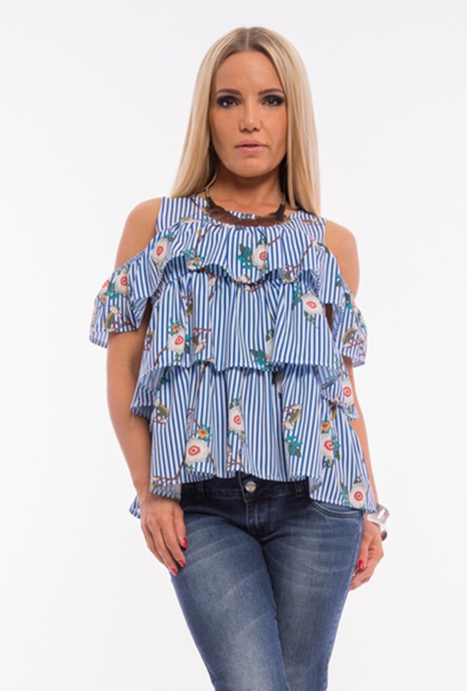 Blusa Volante Latte 1